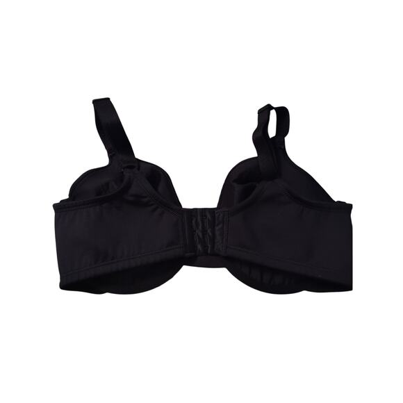Vanity Fair Black Bra Lace Detail 36D - Picture 4 of 4